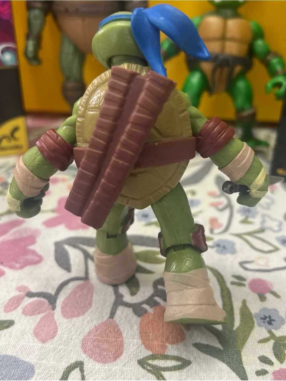Teenage Mutant Ninja Turtles Nickelodeon Series Leonardo, Loose, Used.